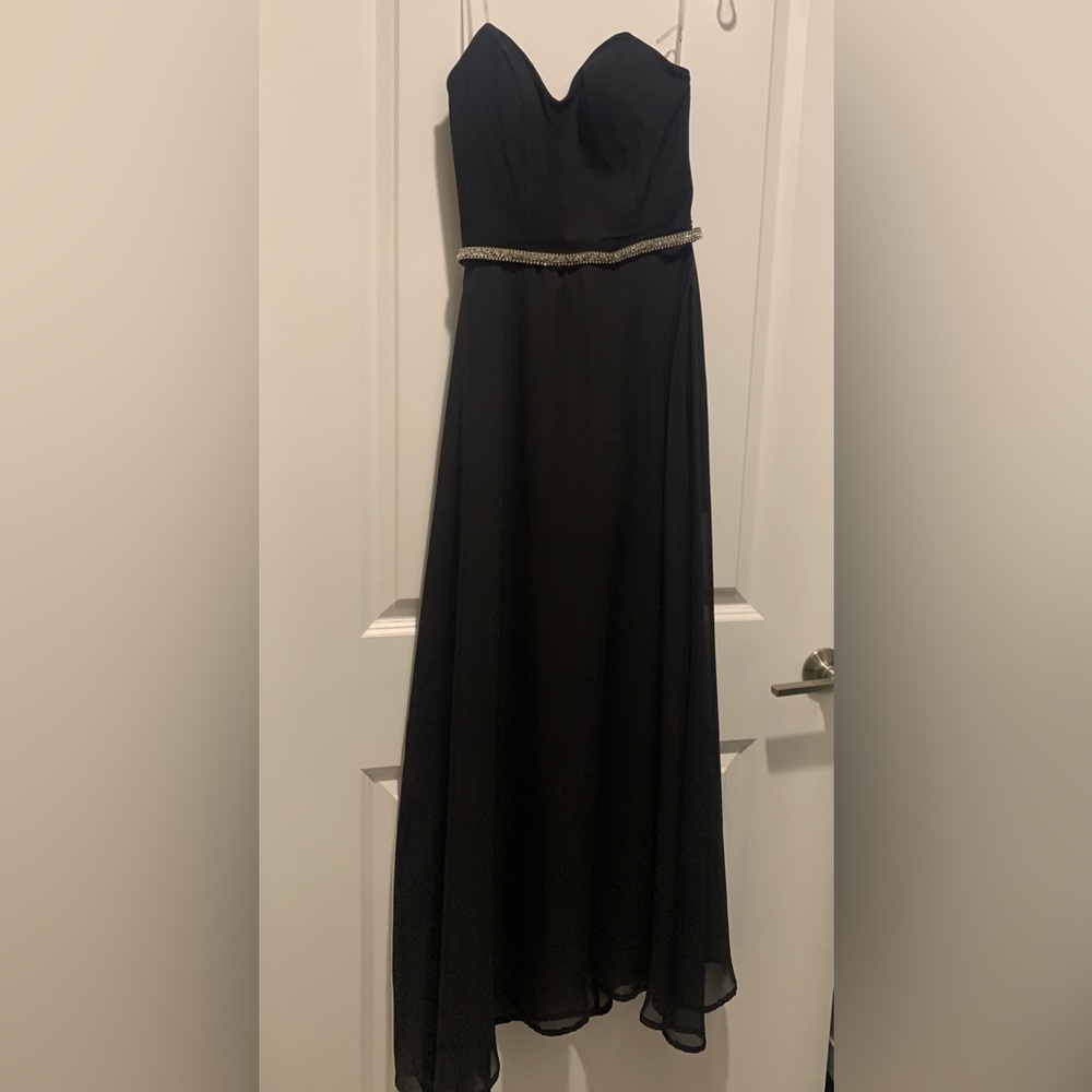 Black , skirt sheer, semi formal